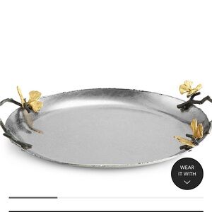 Michael Aram medium butterfly ginko tray